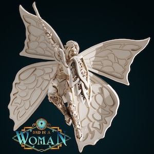 DnD-miniatuur Fairy Paladin Knight-miniatuur voor Dungeons and Dragons tafelblad-RPG Wargaming-miniatuur van DnD is a Woman