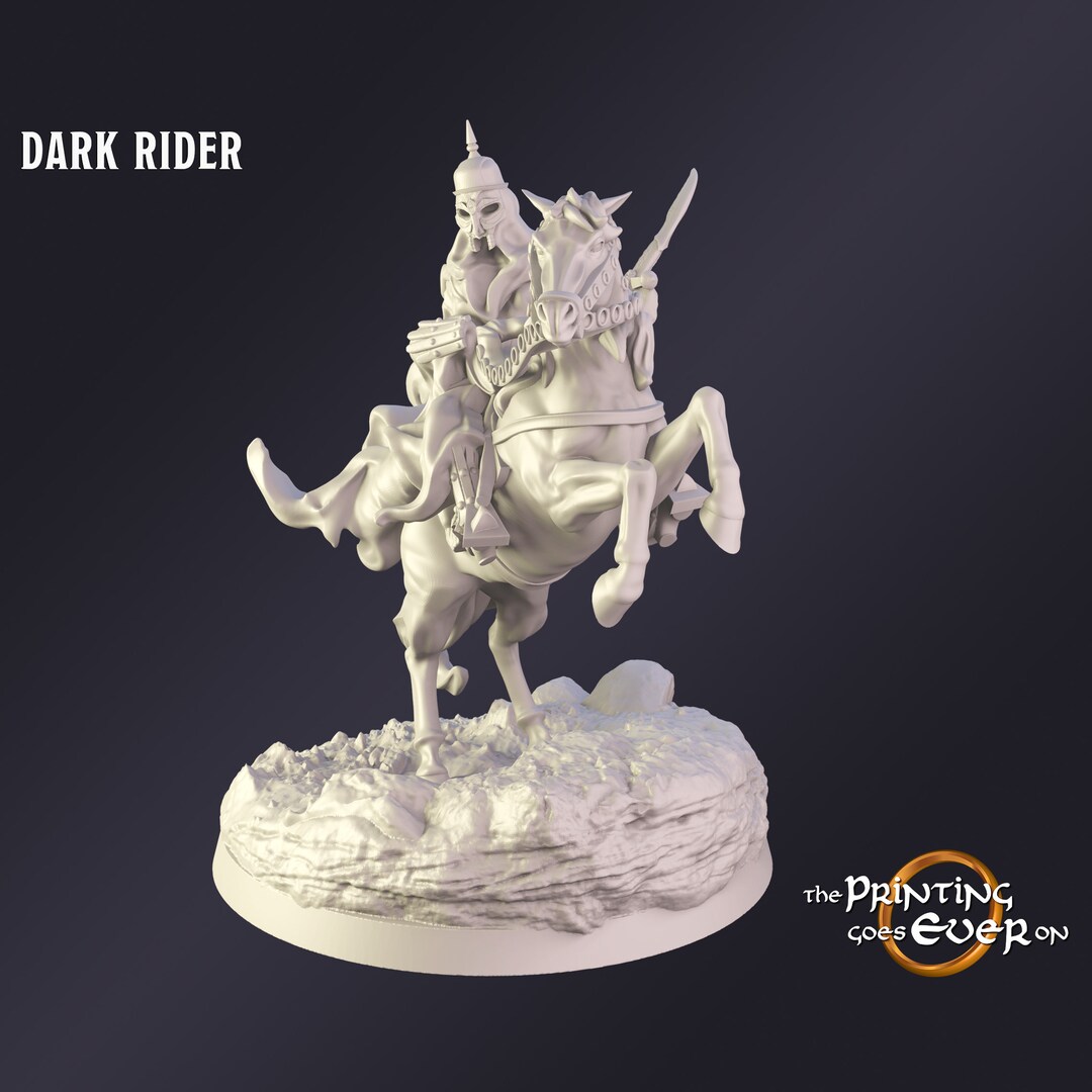 Dark Rider Premium Tabletop Role Playing Game Miniature From the ...