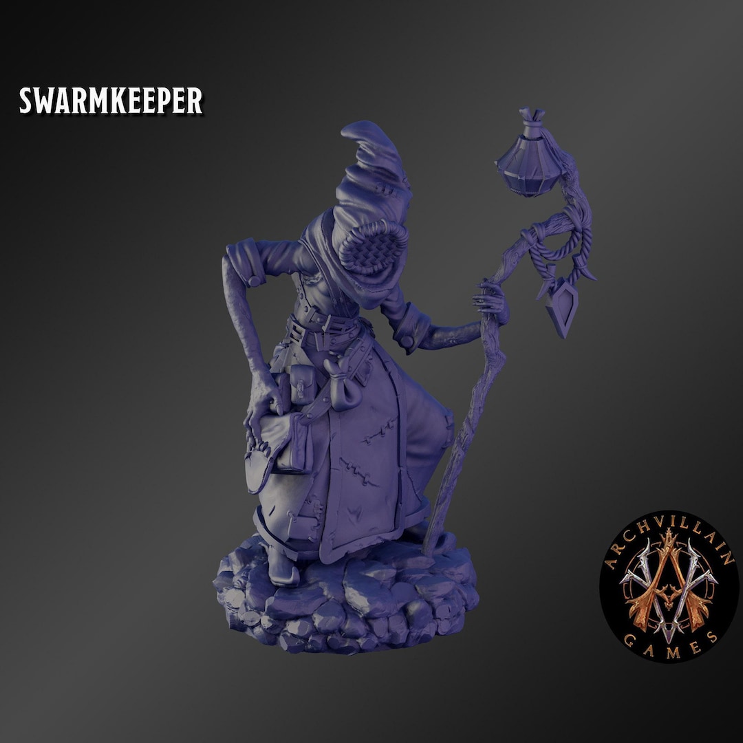 Dnd Miniature Swarmkeeper Miniature for Dungeons and Dragons Tabletop