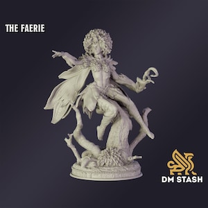 DnD Miniature The Faerie miniature for Dungeons and Dragons tabletop RPG Wargaming miniature from DM Stash