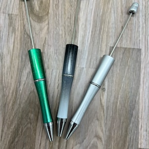 Beadable Pens with Black Ink | DIY Craft | Beadable Blank