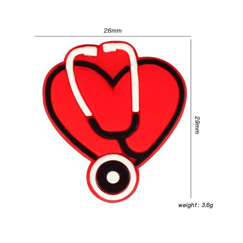 Stethoscope Silicone Focal Beads Nurse Focal Bead Pen Etsy