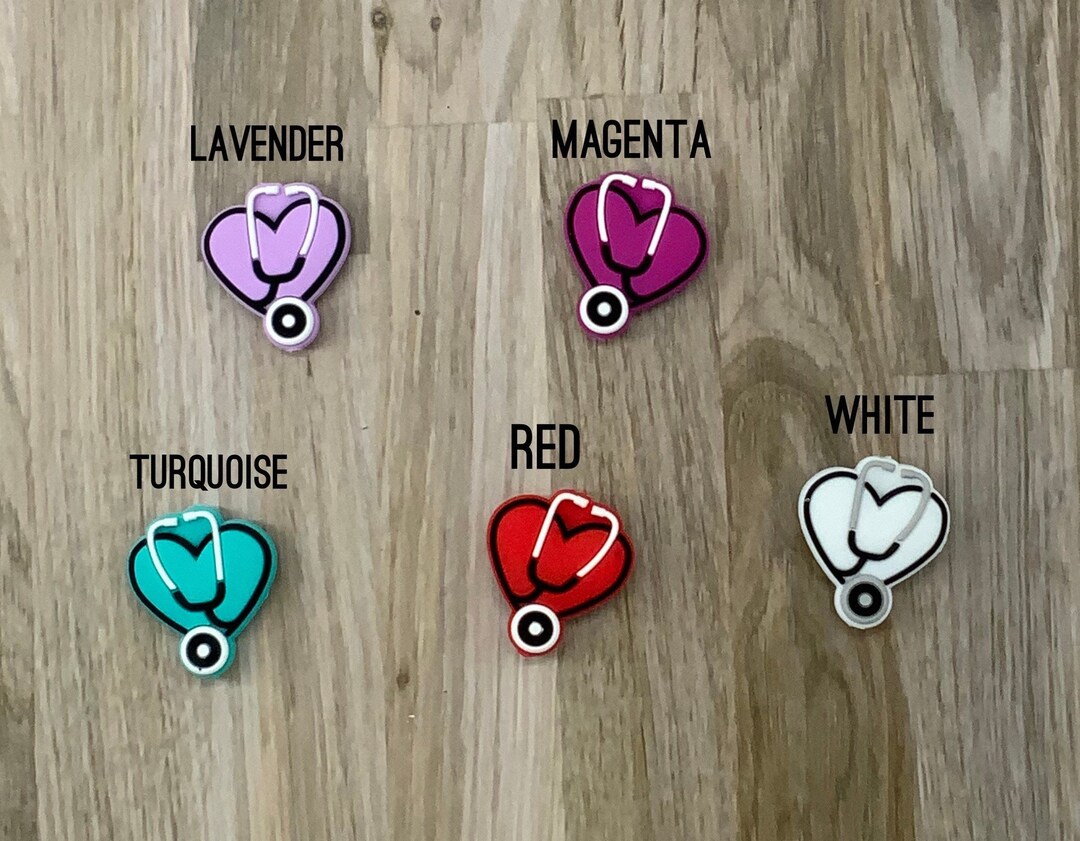 Stethoscope Silicone Focal Beads Nurse Focal Bead Pen Etsy