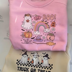 Halloween Jumper, Pastel Jumper, Kids Jumper, Adults Jumper, Halloween Clothing