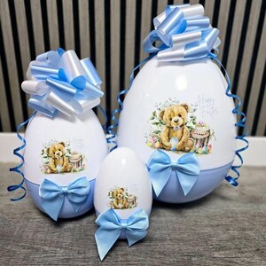 Stapelbart jätte-påskäggsset Blue