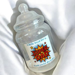 Sweet Jar | Super Dad | Gift for Him | Father’s Day gift | Present