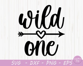 Wild One Svg Etsy