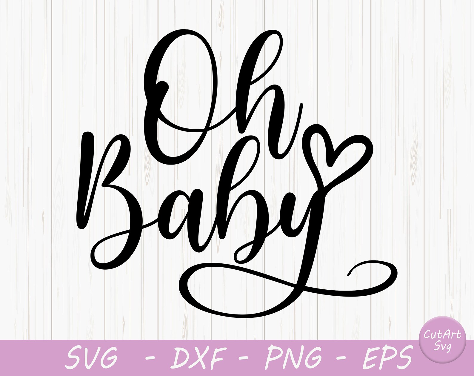 Oh Baby svg dxf png instant download Baby Shower Cake Etsy