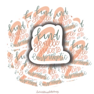 Enneagram 2 Weatherproof Glossy Sticker