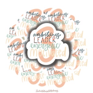 Enneagram 3 Weatherproof Glossy Sticker