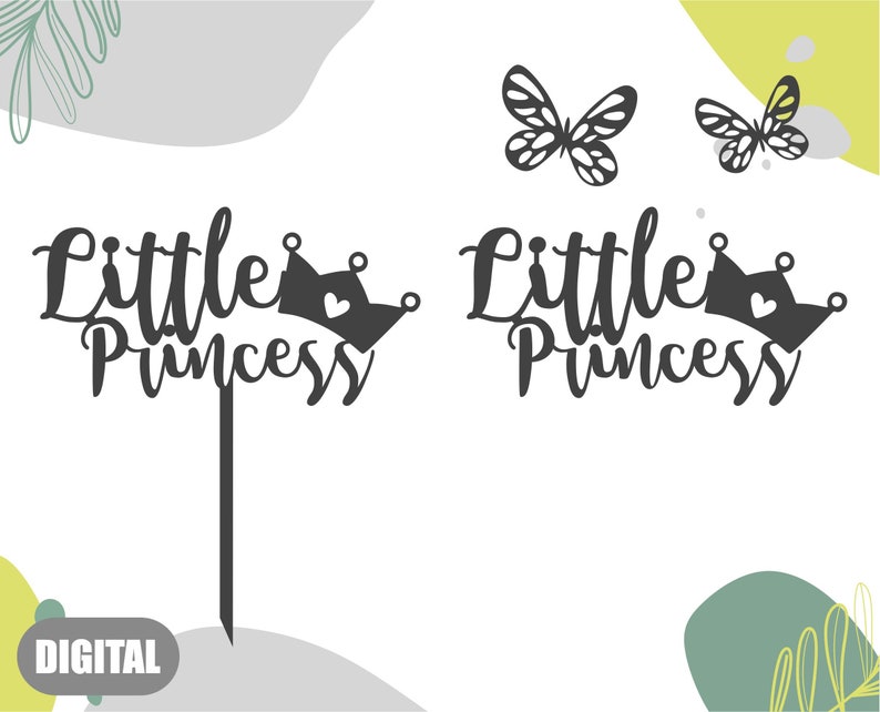 Free Free Princess Cake Topper Svg 267 SVG PNG EPS DXF File