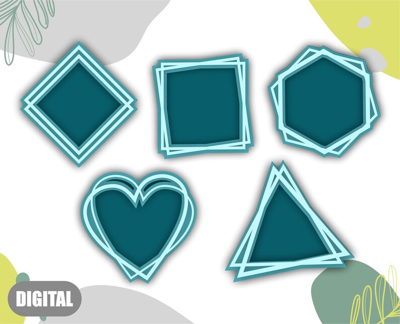 Download Svg File For Cricut Silhouette Multilayer Svg Layered Frame Cake Topper Svg Monogram Frame Svg Cake Topper Pattern Circle Frame Svg Papercraft Paper Party Kids Jewellerymilad Com
