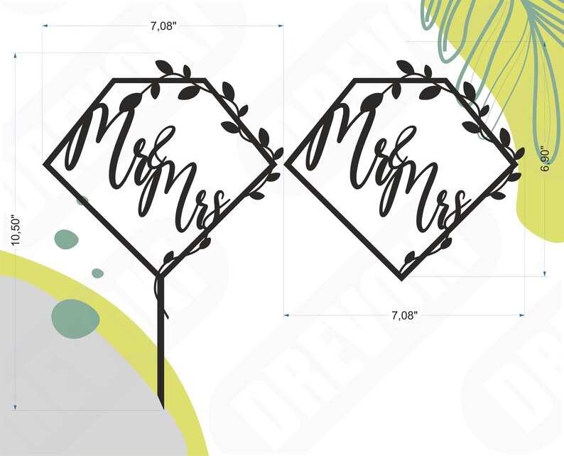 Download Wedding Decor Svg Svg Files For Cricut Wedding Cake Topper Mr And Mrs Svg Cake Topper Svg Cake Topper Pattern Wedding Svg Party Supplies Paper Party Supplies