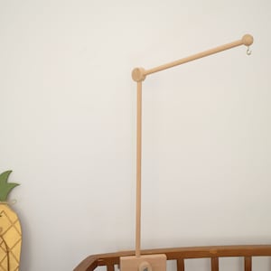 Baby Mobile Hanger, Eco Natural Baby Mobile Hanger, Baby Wooden Mobile Arm, Nursery Mobile Crib Holder, Fast Shipping