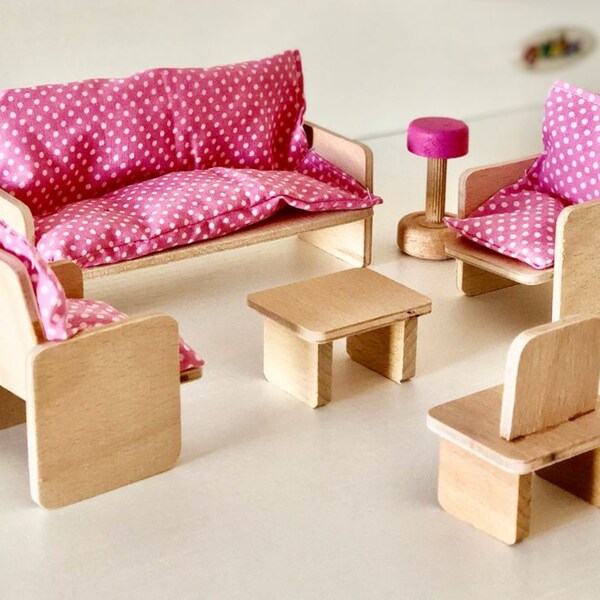 Modern Dollhouse Furniture Etsy