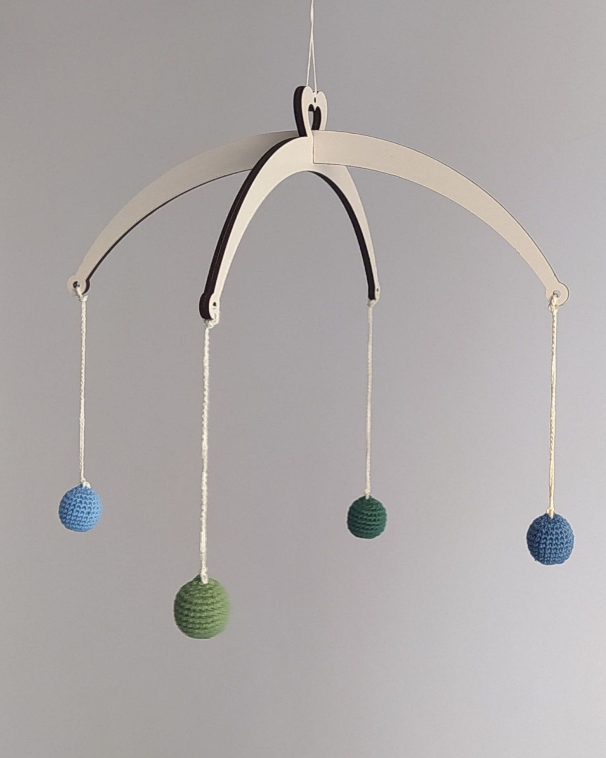 Baby Mobile Set Eco Natural Baby Mobile Holder Baby Wooden Etsy