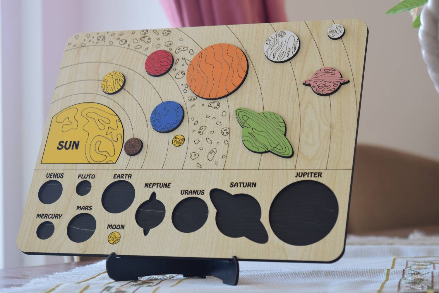 Juguete Solar Rompecabezas Cognitivo Para Niu00f1os, Juguetes Del