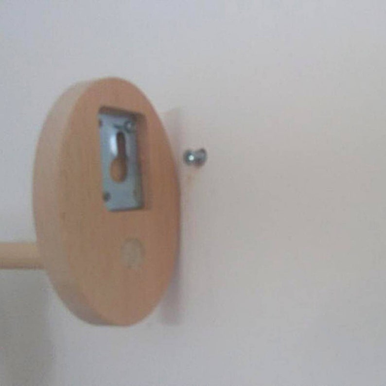 Adjustable Wall Mounted Wooden Mobile Crib Arm Baby Mobile Etsy