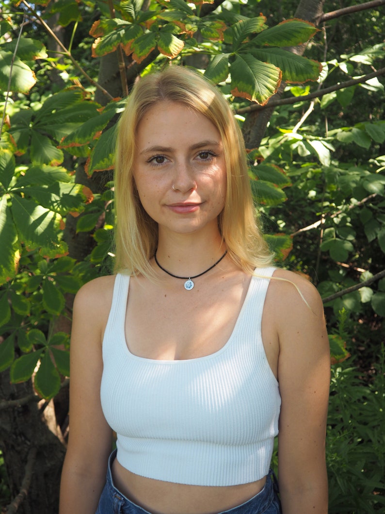 Custom Zodiac Sun Or Moon Sign Adjustable Choker Etsy