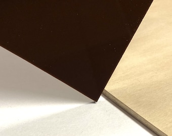 Acrylic (Brown) - Nearly Opaque