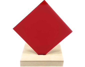 Acrylic (Red) - Nearly Opaque