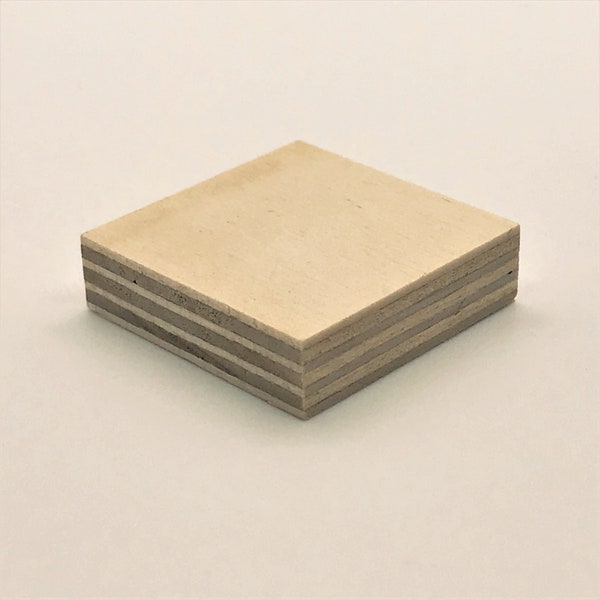Baltic Birch Plywood (1/8" to 3/4") - Cut to Size Panels - Laser Safe for Cutting and Engraving