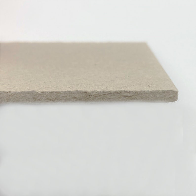 Eco-Friendly Premium Sustainable Gray Cardboard (.118")