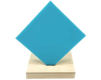 Turquoise Blue Nearly Opaque Acrylic