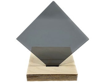 Smoky Gray Transparent Acrylic