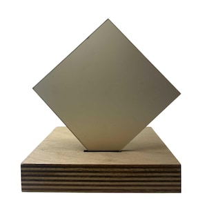 Recycled Acrylic (Frosted Light Bronze) - Frosted Two Sides