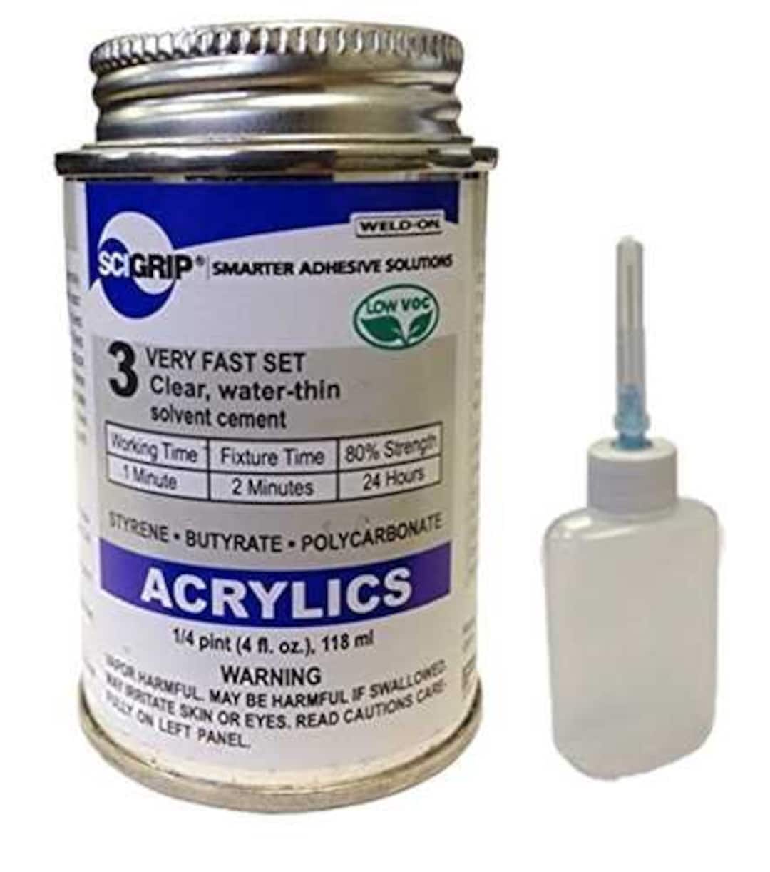 Weldon Acrylic Adhesive Can 4oz Etsy UK