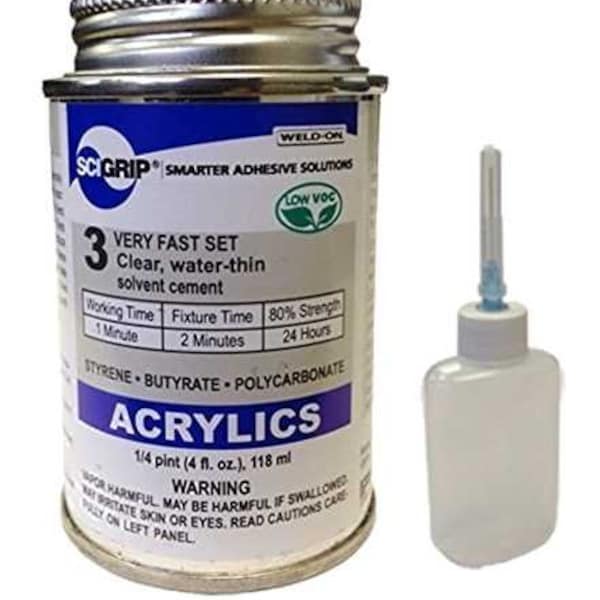 Weldon Acrylic Adhesive Can (4oz)