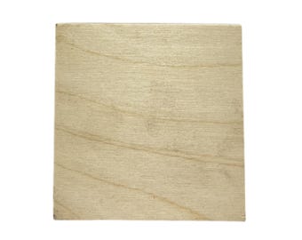 Baltic Birch Plywood (1/8" to 3/4") - Cut to Size Panels - Laser Safe for Cutting and Engraving - 8" x 12" to 24" x 36"