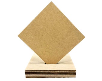 1/8" / 3mm MDF (Medium Density Fiberboard) Draftboard - Extra Refined - Laser Cutting and Engraving - 8" x 12" to 24" x 48"