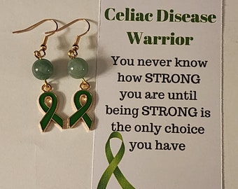 Celiac Disease Awareness Earrings