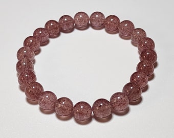 Armband aardbeikwarts