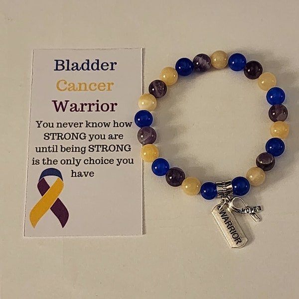 Bladder Cancer Awareness Bracelet