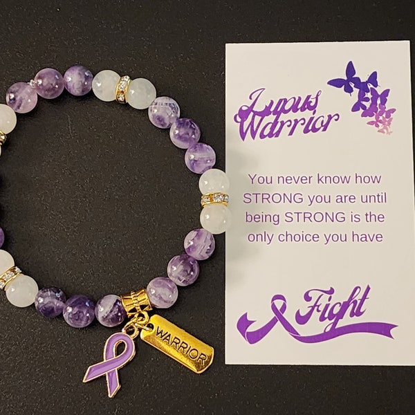 Lupus Awareness Bracelet