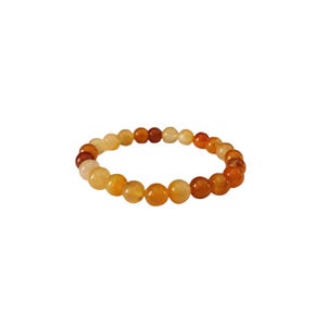 Orange Agate Bracelet