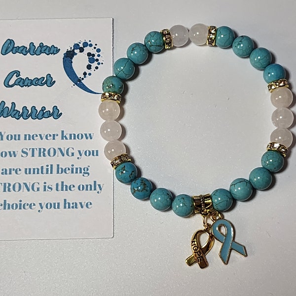 Ovarian Cancer Awareness Bracelet