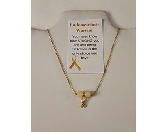 Endometriosis Awareness Necklace