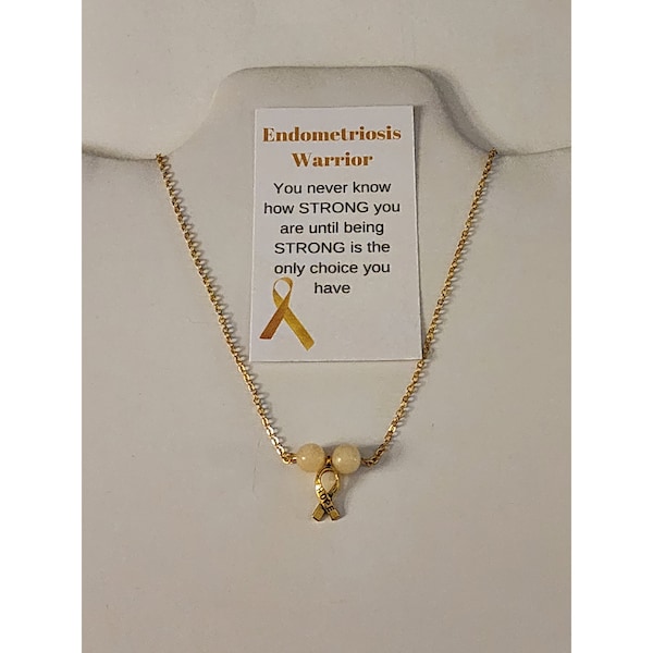 Endometriosis Awareness Necklace