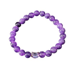 Amethyst Cat Lover&#39;s Bracelet