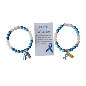 Haltungs-orthostatisches Tachykardie-syndrom Bewusstsein Perlen Armband, POTS Bewusstsein