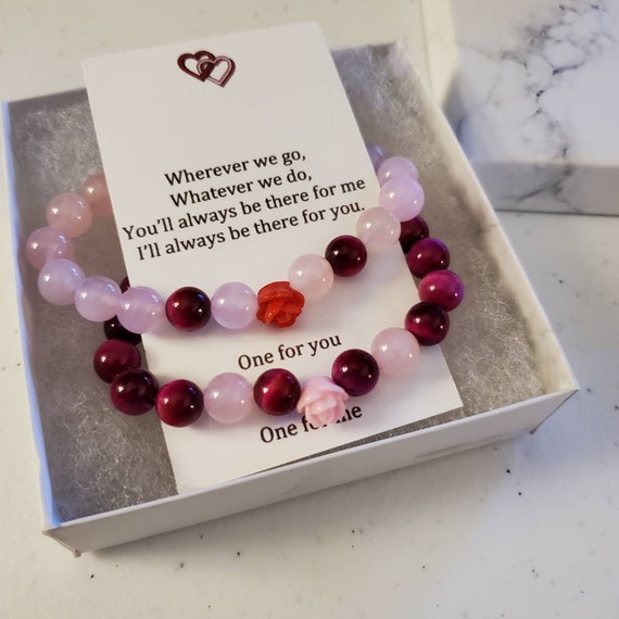 Pulsera Cuarzo Rosa Lover - La Fábrica Store