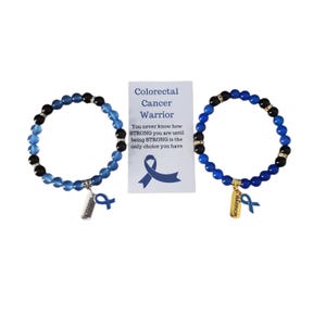 Colorectal Cancer Awareness Bracelet