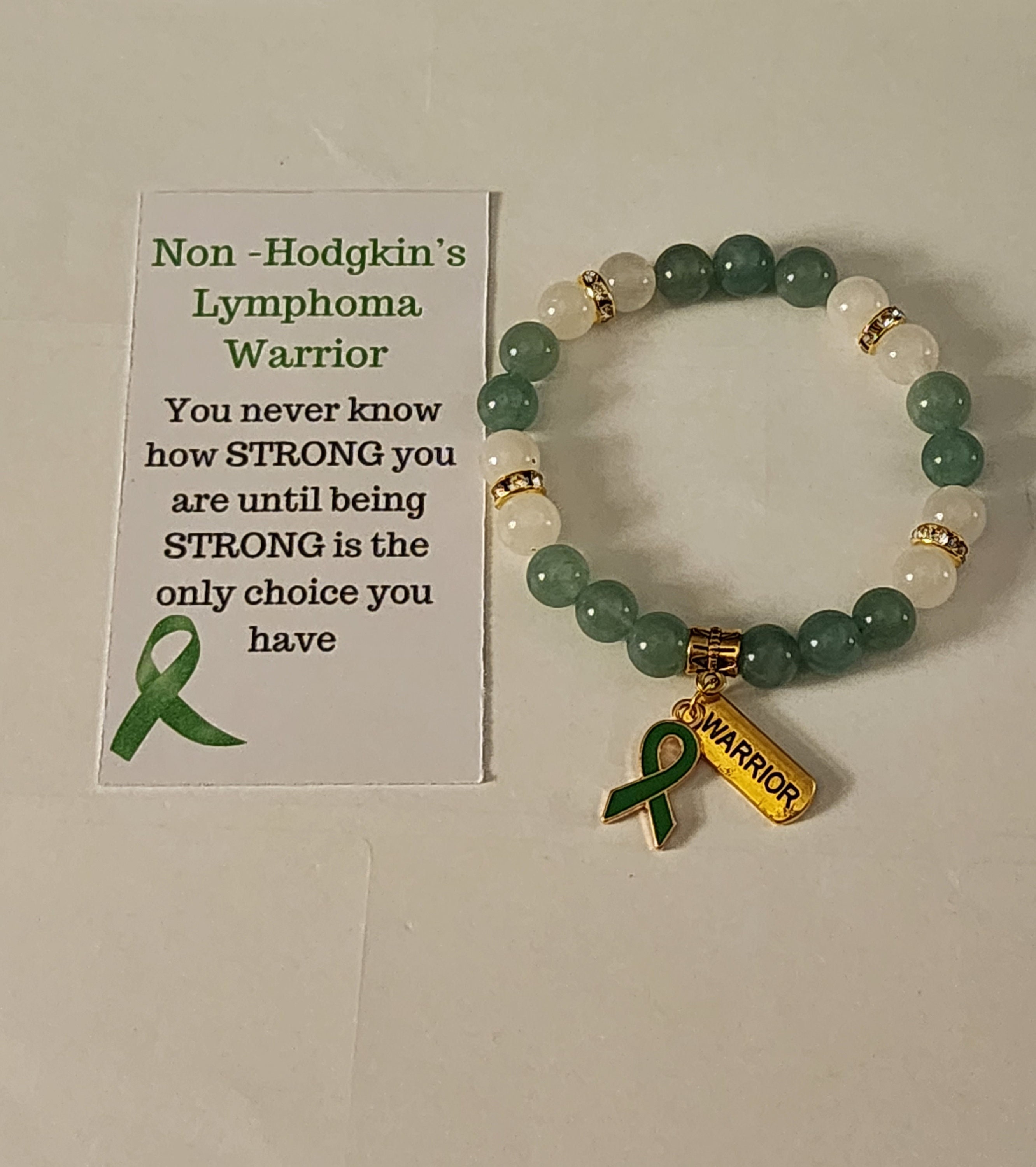 Non hodgkin's lymphoma awareness bracelets sale