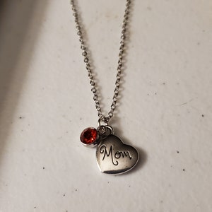 Mother&#39;s Day Birthstone Necklace