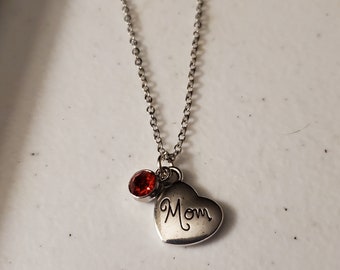 Mother's Day Birthstone Necklace