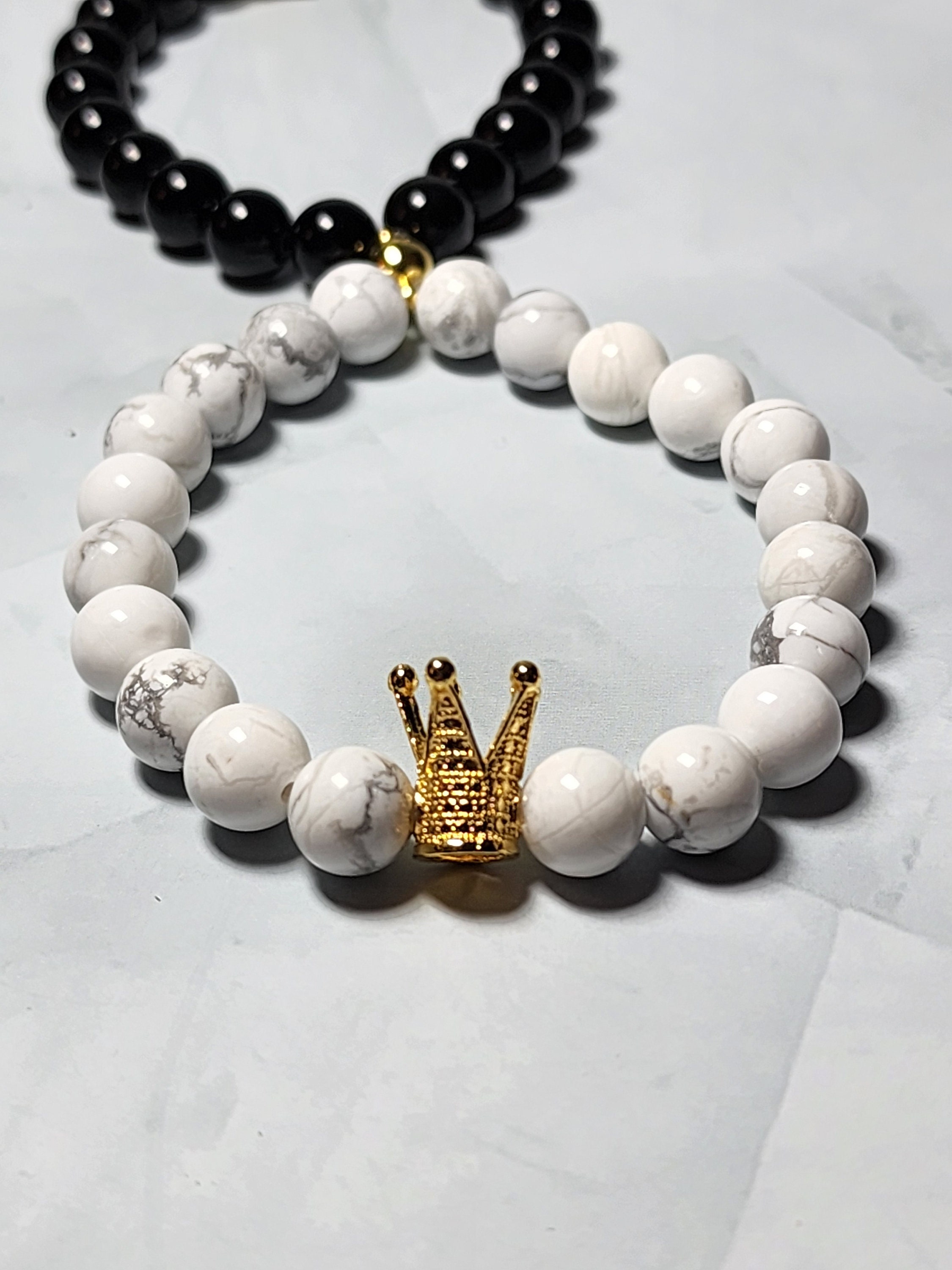 Bracciali Magnetici Coppia Lei Bracciali Bracciale Lui E Coppie Amante Gioielli Distanza Bracciali Snzg11k1, Misura unica, Pietra, Nessuna pietra preziosa